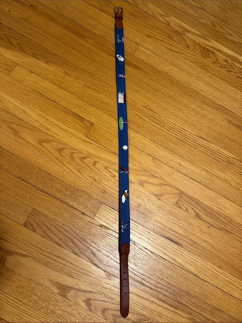 Smathers & Branson Golfers Life Belt Blueberry 40
